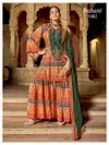 Ruhani By Banwery Pure Crepe Silk Digital Print Salwar Kameez Online Wholesale